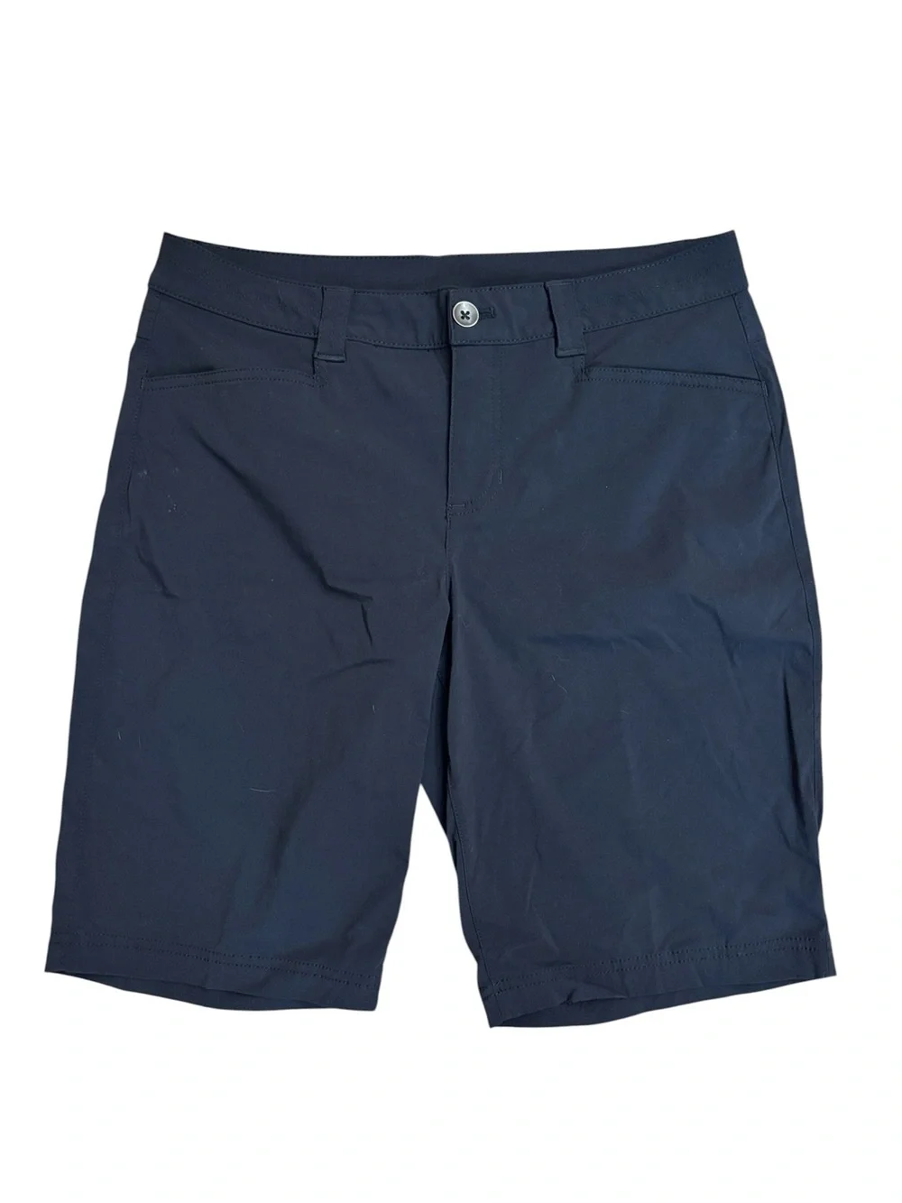 Eddie Bauer Black Bermuda Hiking Short Size 8